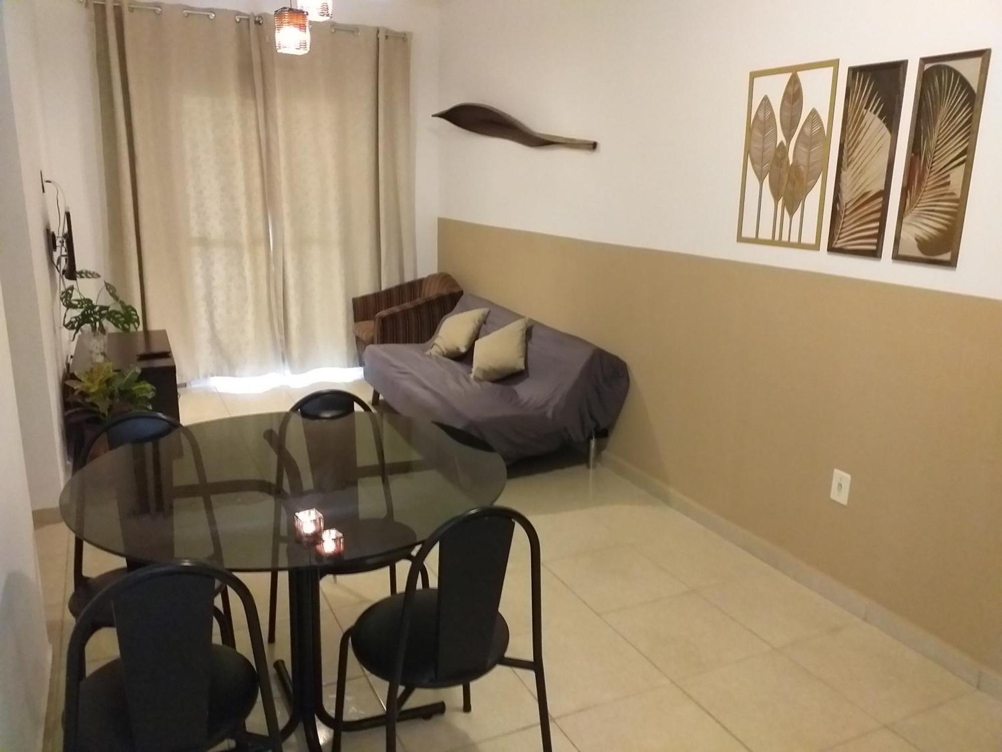 Apartamento No Canto Do Forte, Wi-Fi, Estacionamento Gratuito E Churrasqueira Прая-Гранди Экстерьер фото